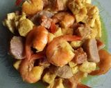 Foto langkah ke 8 dari resep Udang bakso bumbu kuning.