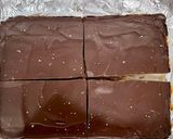 A picture of step 17 of Millionaire Shortbread.