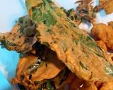 A picture of step 1 of Palak pakora.