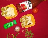 A picture of step 4 of Maggi Kathi Roll.
