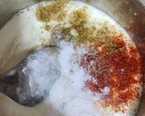 A picture of step 1 of Malai Toast.