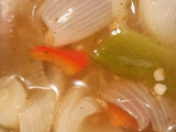 Conserva de cebollas y morrones al escabeche