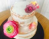 Une image de l'étape 6 de Naked cake Fruits frais.