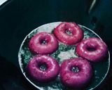 Foto langkah ke 4 dari resep Donat Ubi Ungu.