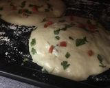 A picture of step 6 of Stuffed gurasa/chapati.