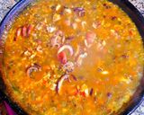 Foto del paso 24 de la receta Arroz bomba caldoso de pulpitos y tiras de piquillo