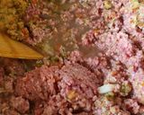 A picture of step 2 of Dry Picadillo for Tostadas.