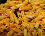 A picture of step 3 of #GA4 #Week5#Italian इटालियन पास्ता.