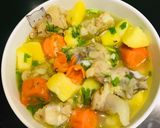 Hình bước làm 3 của món Móng giò 🐷 ninh khoai tây🥔🥔