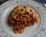 Hình bước làm 15 của món Cheese baked bolognese spaghetti