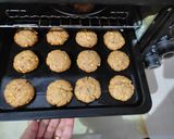 पिनट बटर कुकीज़(Peanut butter cookie recipe in hindi) रेसिपी चरण 3 फोटो