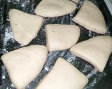A picture of step 5 of Cardamom mahamri.