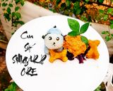 Hình bước làm 2 của món Cua sốt singerpore phiên bản nhí