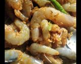 A picture of step 1 of Prawn Biryani.