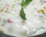 A picture of step 2 of Cucumber raita (Jain).