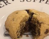 A picture of step 9 of Rolo cookie cake.