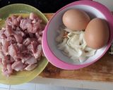 Foto langkah ke 1 dari resep Nasi goreng hongkong menu anak dijamin lahap! Sahur praktis.