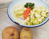 Foto del paso 1 de la receta: Tortilla de verduras 🥗