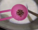 A picture of step 2 of Mishti doi.