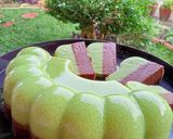 Foto langkah ke 4 dari resep Puding Lumut Coklat.