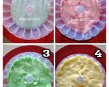 Foto langkah ke 5 dari resep Puding Busa Unicorn.