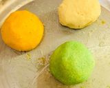 A picture of step 3 of Try colour coconut roll.
