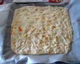 A picture of step 9 of Focaccia with Zucchini Blossoms.