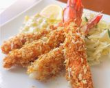 Foto del passaggio 10 della ricetta Ebi Fry Light - Gamberi fritti giapponesi fatti al forno