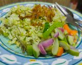 Foto langkah ke 3 dari resep Nasi goreng Teri Jengki.