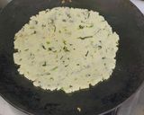 A picture of step 4 of Sabudana paratha (Farali Paratha).