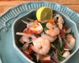 Foto del paso 3 de la receta: Ceviche de camarones y kanikama