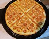 Keto Waffles with Strawberry Pecan Topping