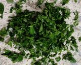 A picture of step 3 of Methi Dhebra.
