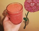 Pas rețetă Smoothie de căpșuni și banane 2 fotografie