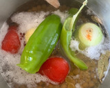 Foto del paso 1 de la receta: Potaje o menudo de mar y montaña típico de puerto real