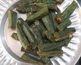 भिंडी आलू दो प्याजा (bhindi aloo doh pyaza recipe in Hindi) रेसिपी चरण 2 फोटो