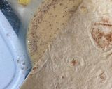 A picture of step 4 of French toast tortillas.