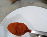 A picture of step 1 of Hyderabadi chicken dum biryani.