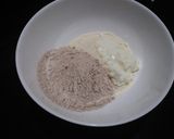 A picture of step 1 of Veg Ragi idli and uttapam.