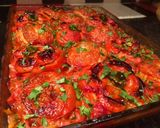 Pas rețetă Ardei și roșii umplute cu carne tocată 😋👌😘🤗 1 fotografie