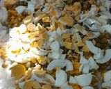 Foto del paso 7 de la receta: Ensalada de arroz, arvejas, choclo y huevo