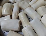 Foto langkah ke 1 dari resep Gethuk "Mochi" Bola Kelapa.