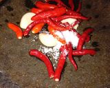 Foto langkah ke 1 dari resep Balado orek tempe teri 🍆.