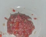 Foto del paso 2 de la receta: Carne de hamburguesa con queso azul