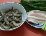 Hình bước làm 1 của món bánh lọc trần
