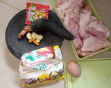 Foto langkah ke 1 dari resep Ayam kremes (ala ayam goreng suharti).