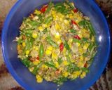 Foto langkah ke 4 dari resep Tumis buncis jagung telur.