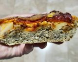Foto langkah ke 9 dari resep Focaccia Marinara Beef Pepperoni Cheese (Triple Cheese).