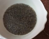 A picture of step 1 of Apple Oats Chia Smoothie.