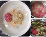 Hình bước làm 4 của món Chè trôi nước